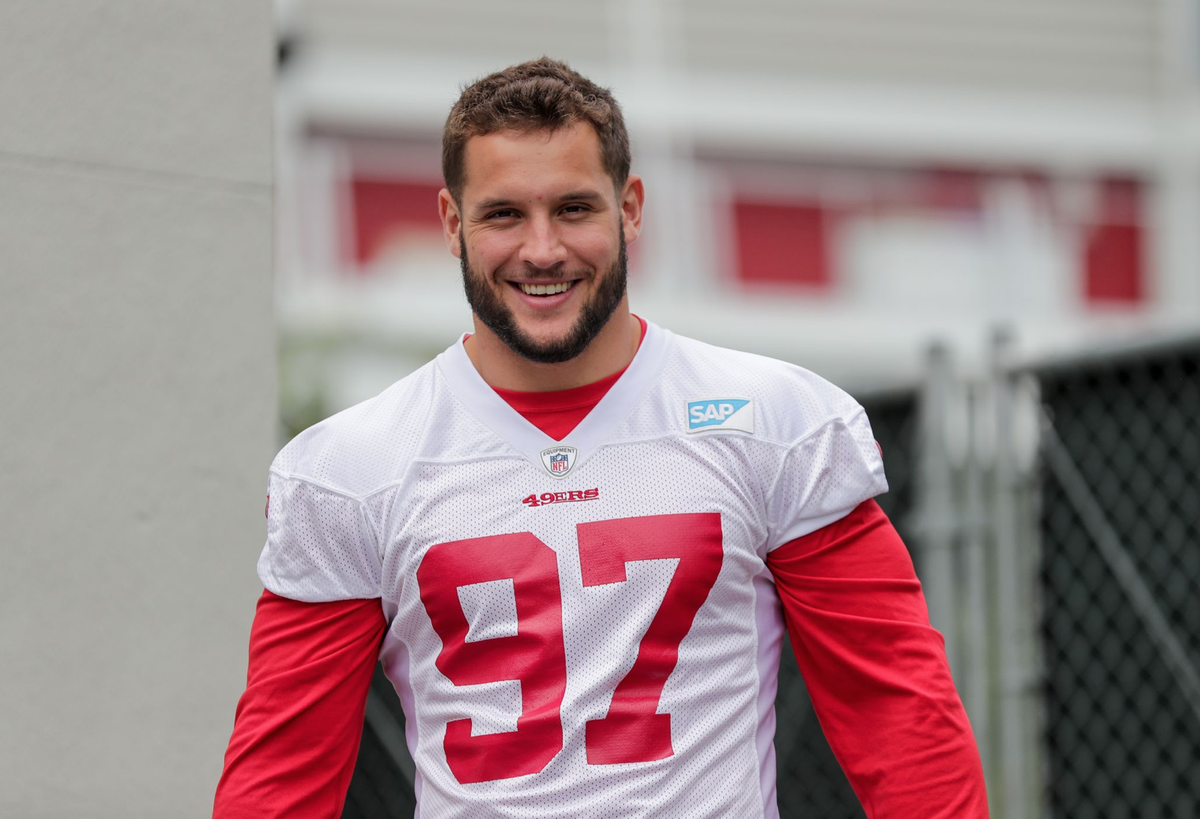 Nick Bosa Signs Rookie Deal With The San Francisco 49ers: Ohio State ...